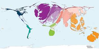 With a low unemployment rate and high educational. Migration To Australia 1990 2017 Worldmapper