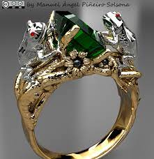 Anillo Organico Ranas Frog Jewelry Disney Jewelry Disney Fine Jewelry
