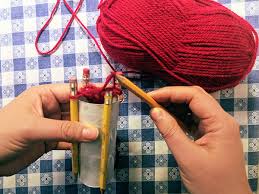 The spool knitting devices are called knitting spools, knitting nancys, or french knitters. How To Make Corking Crafts Black Creek Pioneer Village