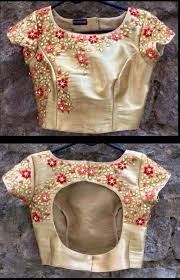 Blouses / blouses short sleeve, item code: Pin By Pooja Vekaria On Blouses Stylish Blouse Design Blouse Designs Maggam Work Blouse Designs