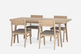 22 wide x 19 deep x 34 high, with a seat height of 18.5 inches. Miles Dining Table With 4 Chairs Castlery Australia