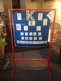 Learning In Grace Diy Pocket Chart Stand Using Pvc