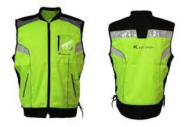 Black Hi Vis Motorcycle Reflective Vest Motorbike High Visibility Waistcoat Ebay Reflective Vest Vest Waistcoat