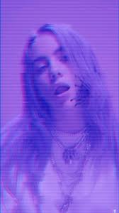 Billie Eilish In 2020 Dark Purple Aesthetic Purple Aesthetic Purple Wall Art