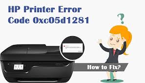 Hp Printer Error Code 0xc05d1281 How To Fix Hp Printer Printer Coding