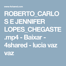 Scopri ricette, idee per la casa, consigli di stile e altre idee da provare. Baixar Chegasti Roberto Carlos Chegaste Mp3 Download 320kbps Roberto Carlos Jennifer Lopez Chegaste Audio Mp3