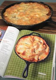 I love making pies in my cast iron pan! Easy Skillet Apple Pie Iron Skillet Recipes Cast Iron Skillet Recipes Cast Iron Recipes