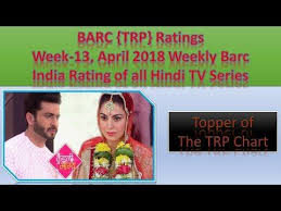 Barc Trp Ratings This Week 13 April 2018 Top 20 Indian