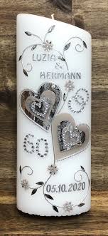 Die persönliche geschenkidee zur diamanthochzeit persönlich und individuell für sie gefertigt. Hochzeitskerze Diamantene Hochzeit Hochzeitsgeschenk Inkl Be In Bayern Alzenau Ebay Kleinanzeigen