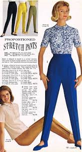 Early 60 S Stretch Pants With Stirrups 1960s Fashion Pants Women Fashion Vintage Fashion