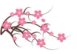 Black And White Cherry Blossom Clip Art Cherry Blossom Clipart Illustration Free Stock Photo Cherry Blossom Clip Art Clip Art Cherry Blossom Flowers