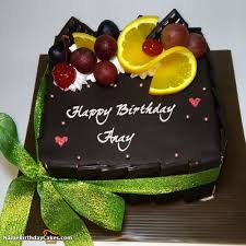 Chocolate Cake Happy Birthday Cake With Name And Photo Edit Software Free Download Happy Birthday Anay Video And Images Happy Birthday Cakes Birthday Cake For Wife Cool Birthday Cakes