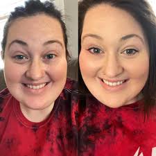 Oh yeah , here's the before , and after 😬