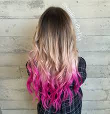 Check out our pink blonde hair selection for the very best in unique or custom, handmade pieces from our hair care shops. Color Melt Blonde With Pink Tips Blonde Hair Tips Dipped Hair Pink Blonde Hair