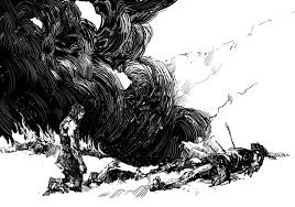 Black And White Illustration Illustrator Inspiration Monochromatic Art Black And White Illustration
