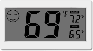 3.8 out of 5 stars with 20 ratings. Amazon Com Digital Thermometer Indoor Hygrometer Room Temperature Monitor Humidity Gauge With Big Screen Stand Wall Hanging Magnet Greenhouse House Kitchen Car Home Kitchen