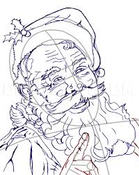 How To Draw A Realistic Santa Santa Claus Step By Step Drawing Guide By Catlucker Dragoart Com Santa Claus Drawing Santa Paintings Drawing Superheroes