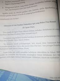 Berikut ini , soal lks essay pai (pendidikan agama islam), kurikulum 2013, beserta kunci jawabannya, untuk siswa sma/smk/ma/mak/sederajat. Temukan Kepala Berita Tubuh Berita Dan Ekor Berita Pada Berita Sebanyak 16 Unit Damkar Padamkan Api Brainly Co Id