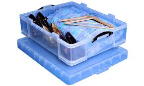Weihnachtsdeko in großer auswahl für fenster zum stellen zum hängen. Really Useful Box Aufbewahrungsbox Transparent 19 L Stapelbox Ordnungsbox Buro