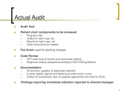 Internal Chart Audit Program Ppt Download