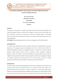 Selangor sustained as a major contributor to malaysia's economy with a share of 24.2 per. Pdf The External Environment And Its Effect On Strategic Marketing Planning A Case Of Starbucks Malaysia Skirec Publication Ugc Approved Journals Academia Edu