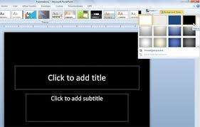 Select the picture and go to picture tools format > remove background. How To Change Powerpoint Presentation To Use Black Slide