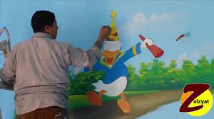 رسمة غرفة نوم اطفال بطوط dinosaur stuffed animal decor outdoor decor