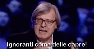 Vittorio sgarbi colpisce ancora e sorprende tutti sfoggiando un'inedita mantella caprina. Pin On Vittorio Sgarbi Gif