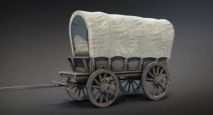 Low Poly Covered Wagon 3d Model Turbosquid 1270943 Covered Wagon Wagon 3d Model