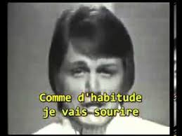 Claude françois, toute la vie, adaptation française par vline buggy et guy magenta de the reason why des byrds. Comme D Habitude Claude Francois Youtube Claude Francois Chanson Chansons Francaises
