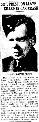 Sergeant Richard Bruce Prest (1918-1944)