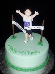 Looking for some more 40th birthday decorations? 23 Great Picture Of Runner Birthday Cake Entitlementtrap Com Running Cake Cake Birthday Cake Pictures