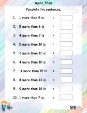 Mathematics worksheets for grade 1 based on international syllabus. Mental Maths Grade 1 Math Worksheets