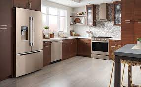 Appliances kitchen matte lg stainless steel dark cabinets appliance trends brown kitchens trend finishes finish fixtures coolest houses updated side. A Guide To Appliance Finish Options Warners Stellian