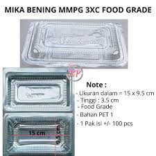 * kue kering/ basah * bolu * shifon * kue lapis * kue cake. Jual Mika Mmpg 3xc Mika Plastik Bening Mika Kue Buah Pudding Nasi Isi 100 Pcs Online Februari 2021 Blibli