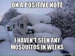 Staying Positive Funny Winter Quotes Camping Memes Memes Quotes