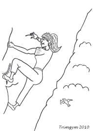 38+ rock climbing coloring pages for printing and coloring. Rock Climbing Coloring Book Pages