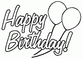 All the printable birthday designs are free for your. Free Printable Happy Birthday Coloring Pages Coloring Home