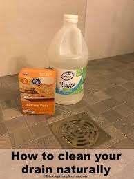 diy how to clean your drain naturally