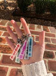 Custom Spotify Scan Code Keychain Backpack Purse Etsy Fun Diy Crafts Diy Keychain Resin Diy