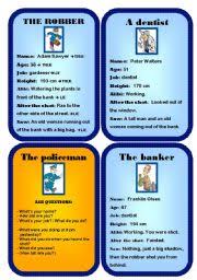 Visit now to learn about all our personal banking products like accounts, loans, cards & more. Bank Robbery Game A Role Play Esl Worksheet By Mesi