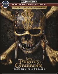 Джеку воробью никогда не наскучить бороздить морские просторы. Pirates Of The Caribbean Dead Men Tell No Tales Steelbook 4k Ultra Hd Blu Ray Blu Ray Only 2017 Best Buy