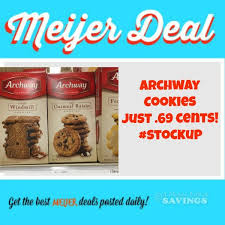 Archway cookies is an american cookie. Meijer Deal Archway Cookies Only 69 Stockup