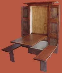 The Pocket Table Murphy Table Home Decor Small Spaces