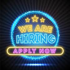 We Are Hiring Creative Neon Lights Design Hire Job Offer Work Png And Vector With Transparent Background For Free Download We Are Hiring Neon Neon Lighting