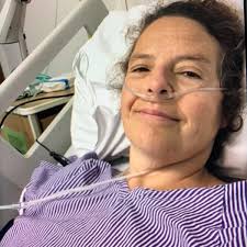 I was diagnosed with primary breast cancer at the age of 42, after  discovering a patch of dry skin