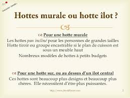 Comment Choisir Une Hotte De Cuisine