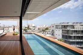 Vertical Villa Tel Aviv L Architect Pizo Kedem Photos Amit Goren Rooftop Pool Modern Pools Balcony Pool