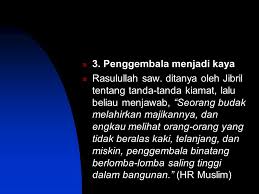 Tanda akhir zaman yang lainnya adalah rasa aman dalam diri manusia dan keamanan yang terjamin disetiap negara. Tanda Tanda Kiamat Oleh H Nur Syahid Ppt Download