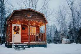 Searching for a log cabin with hot tubs in mi? 29 Cozy Michigan Cabins To Rent For A Winter Getaway Mlive Com